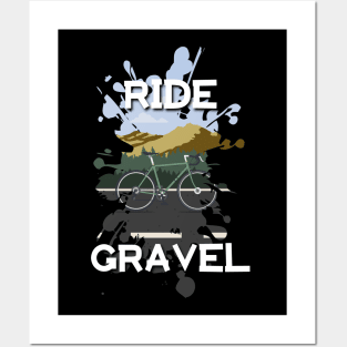 Ride Gravel Gravelbike Posters and Art